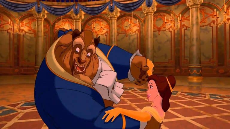 Belle and the Beast in Beauty And The Beast Lyrics