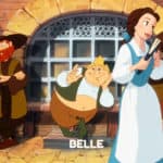 Belle lyrics singing with the townspeople in Beauty and the Beast