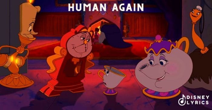 Human Again Lyrics from the remastered Beauty and the Beast Special Edition