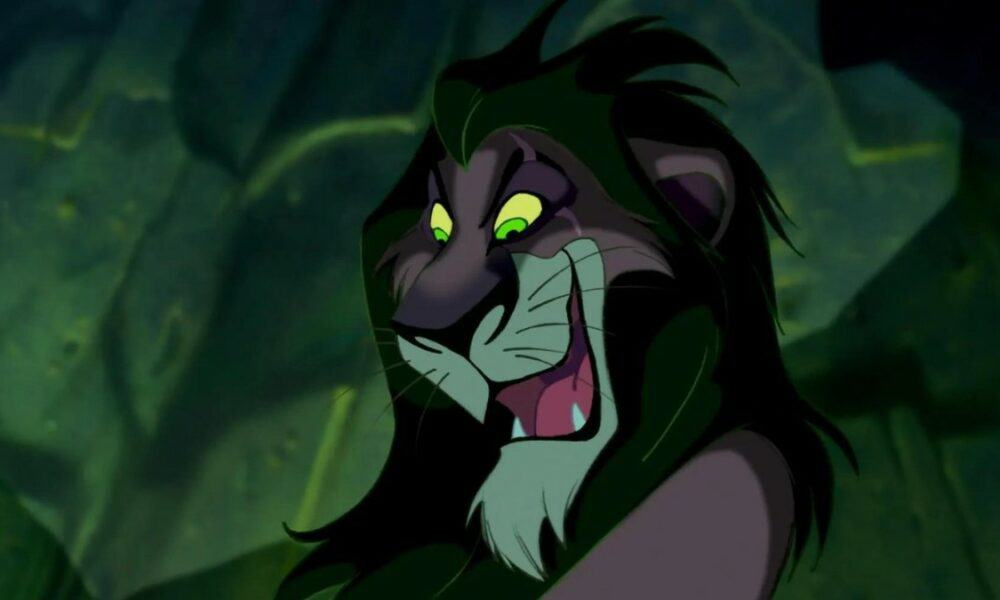 Scar singing the Be Prepared lyrics from Disney's The Lion King